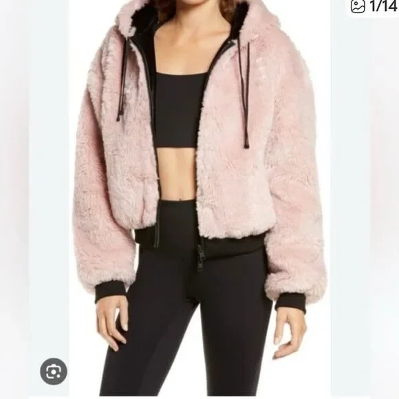 Blank Noir Peach Whip Reversable Hoodie - Picture 4 of 10